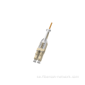 LC UniBoot Fiber Optic Patch Cord med drag/push -kran, polaritet utbytbar